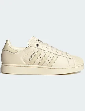 Scarpa SUPERSTAR II 44 2/3 Cream White / Cream White / Iron Metallic - Adidas - FashionsVida