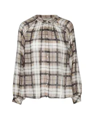 Smith&soul Blusenshirt marrón M