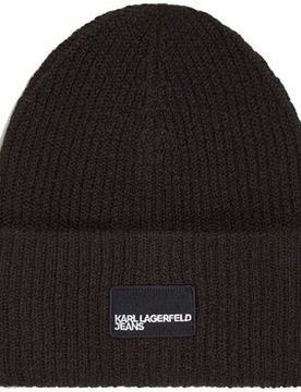Mütze Klj Patch Long Beanie Einheitsgrösse Female