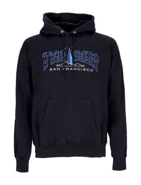 Felpa Cappuccio Uomo Pyramid Hood Black