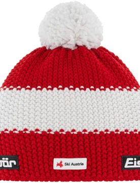 Mütze Star Pompon Mu Ska Einheitsgrösse Male - Eisbär - FashionsVida