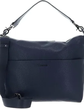 Borsa A Tracolla Mellow Leather Vertical Hobo Dress Blue One Size - Mandarina Duck - FashionsVida