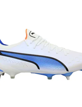 King Ultimate Mxsg Mens White Football Boots - Size Uk 6.5 - Puma - FashionsVida