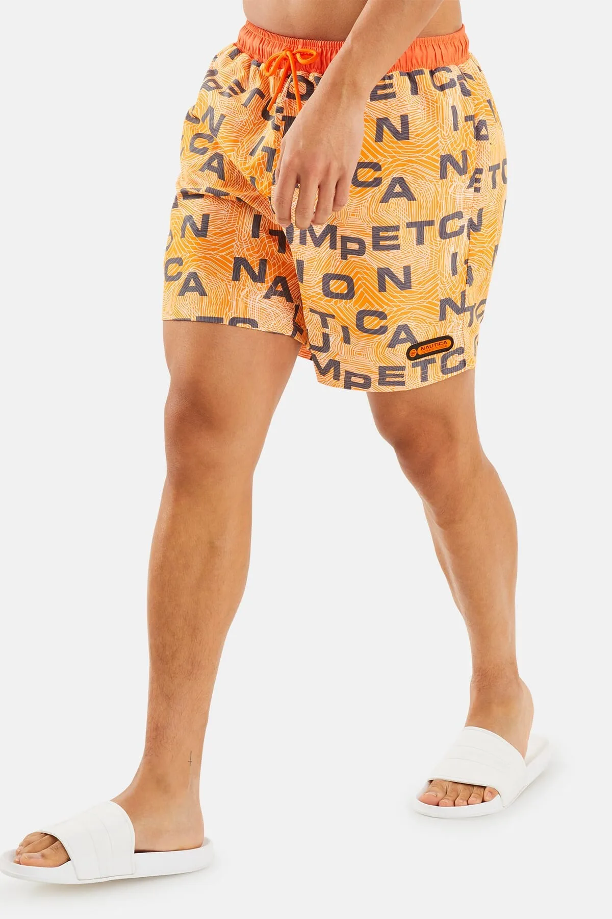Carter Mens 6" Swim Short - Nautica Competition - FashionsVida