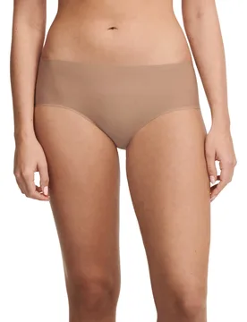 Womens Softstretch Hipster Brief - Brown Polyamide - One Size - Chantelle - FashionsVida