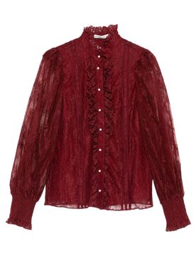 Alice + Olivia Camicie Bordeaux