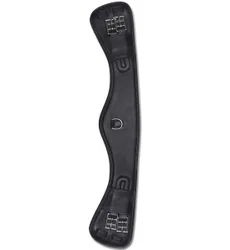 Leder-Kurzgurt CONTOUR, schwarz 65