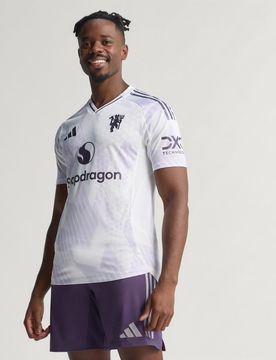 Manchester United 25/26 Maglia Away Authentic L White