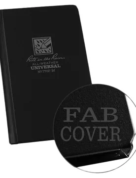 Hardcover Notizbuch schwarz Nr. 770F-M Default Title adult - Rite in the Rain - FashionsVida