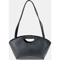 Bolso crossbody Sandra Fleckled con asas de mano en piel