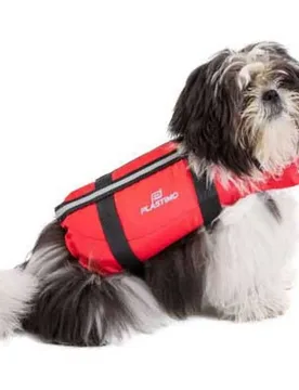 Logo Pet Life Jacket Orange L unisex - Plastimo - FashionsVida