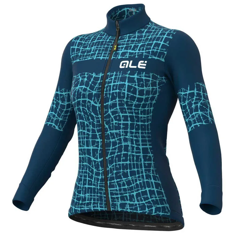 Maglia A Maniche Lunghe Wall Petrol / Torquaise - Ale - FashionsVida