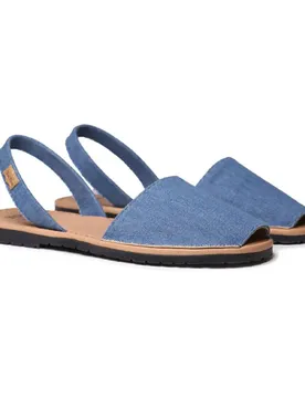 Pons Sandales Grau-tx Denim EU 44