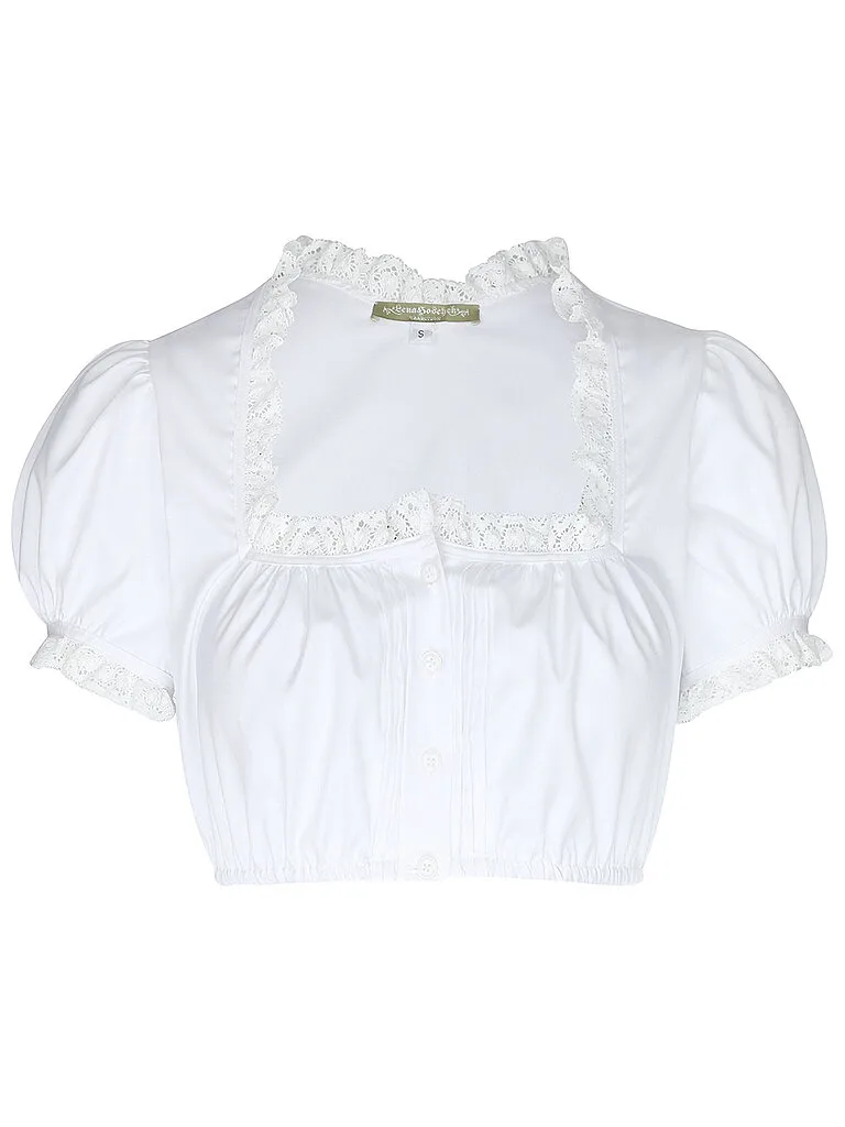 Dirndlbluse DRAUTAL blanco S - Lena Hoschek - FashionsVida