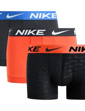 Boxers 0000ke1156 Trunk 3 Unità French Grey M - Nike - FashionsVida