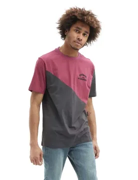 T-shirt à Manches Courtes Cutback Anemone / Charcoal / Black S - Hydroponic - FashionsVida