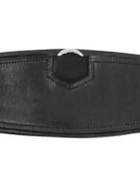 Ledersattelgurt geschweift, lange Form schwarz 120 cm - Passier - FashionsVida