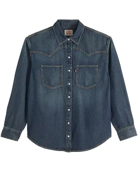 Jeansbluse TEODORA dunkelblau M damen - LEVI'S® - FashionsVida