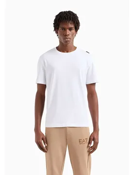Ea7 Maglietta A Maniche Corte 6dpt06-pjffz White XL - Emporio armani - FashionsVida