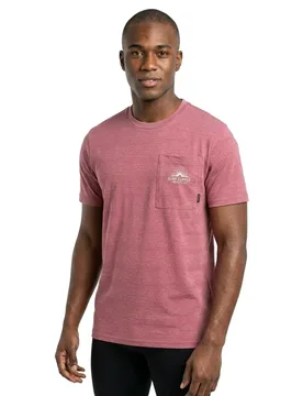 T-shirt à Manches Courtes Shute Deco Pink S - Protest - FashionsVida
