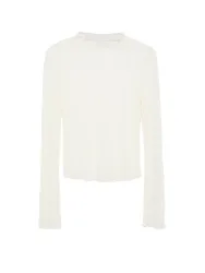 Maglietta a maniche lunghe bianco 36