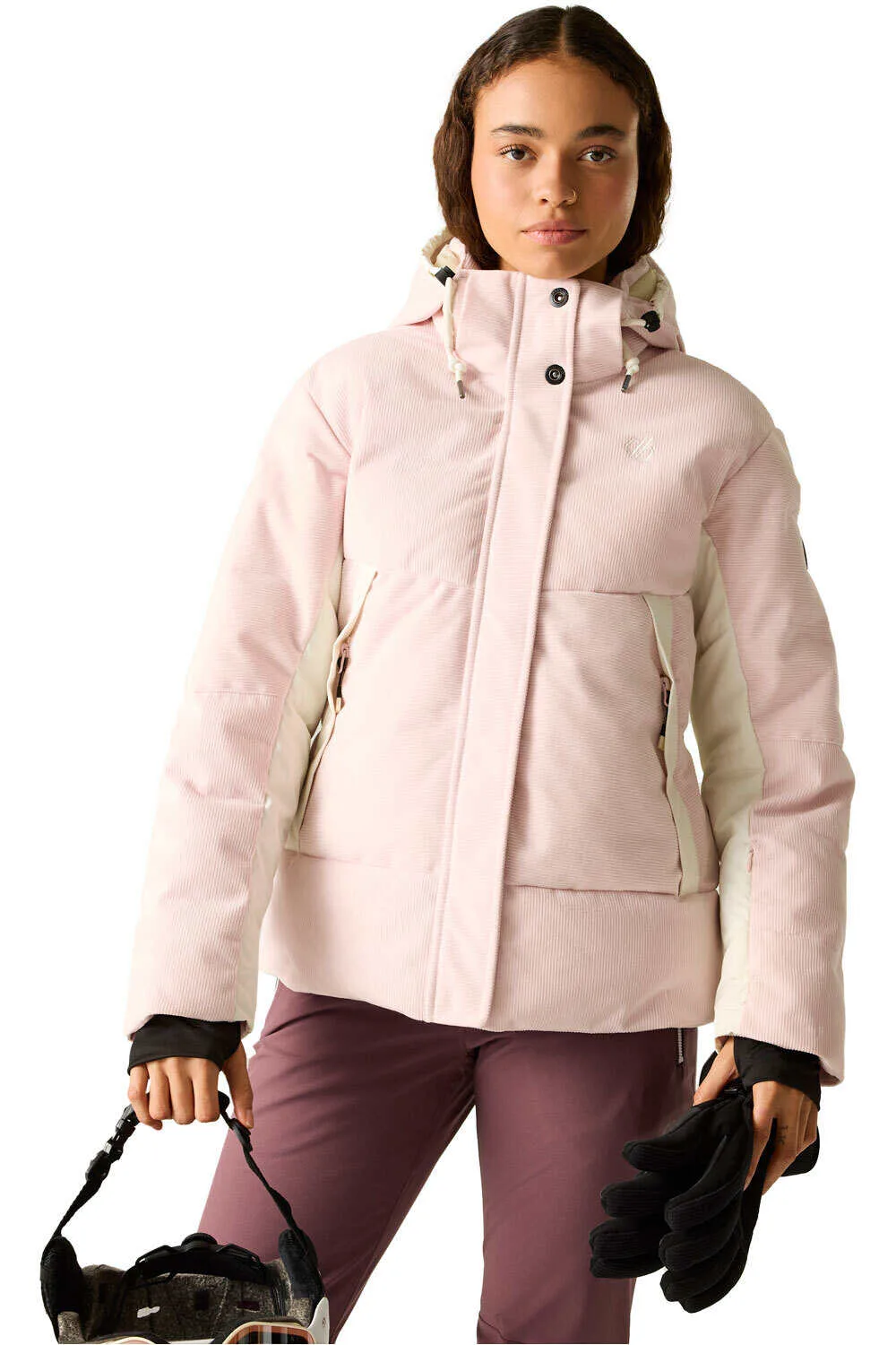 Neve chaqueta impermeable insulada mujer Rosa (M) - Dare2b - FashionsVida