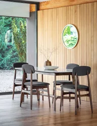 Barcelona Rectangle Dining Table Dark Brown