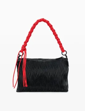Sac moyen en relief BLACK U female - Desigual - FashionsVida