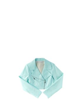 Giubbino cropped AZZURRO 36