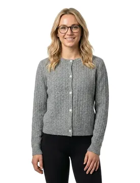 Cardigan Silly Medium Grey Melange S