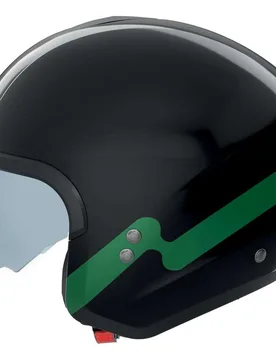 Casco Moto Jet N20-2 ZEFIRO 342 Nero Italia lucido taglia XXS - Nolan - FashionsVida