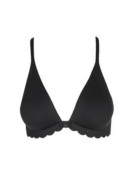 Sujetador SENSATION negro con cierre frontal negro 80A - Skiny - FashionsVida