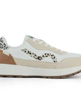 Baskets Marin Heritage Ii Light Vanilla / Leopard EU 39 - Regatta - FashionsVida