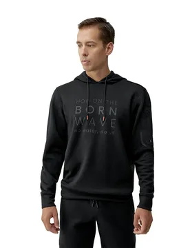 Sweat à Capuche Waikato Black S