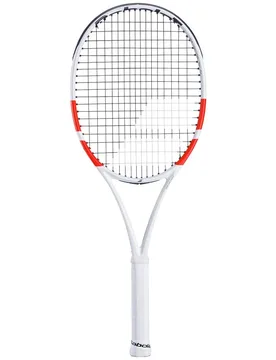Pure Strike 100 Unstrung Tennis Racket White / Red / White 3 - Babolat - FashionsVida