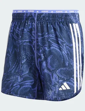 Short Own the Run Excite Allover Print AEROREADY 2XL 18 CM Semi Cobalt Blue - Adidas - FashionsVida