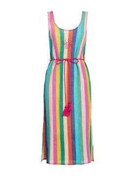 Midi-Kleid Damen Rosa 1,2 Damen