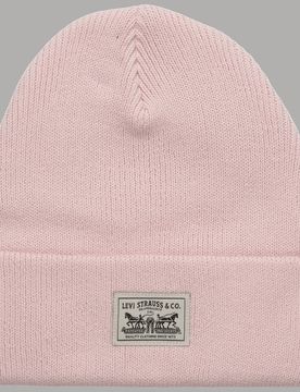Berretto rosa con patch 000J40008