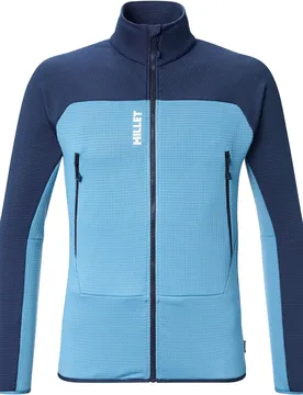 Polaire stretch respirante en Polartec® - Fusion Grid Jkt M Coronet Blue Saphir - Taille XL - Bleu - Millet - FashionsVida