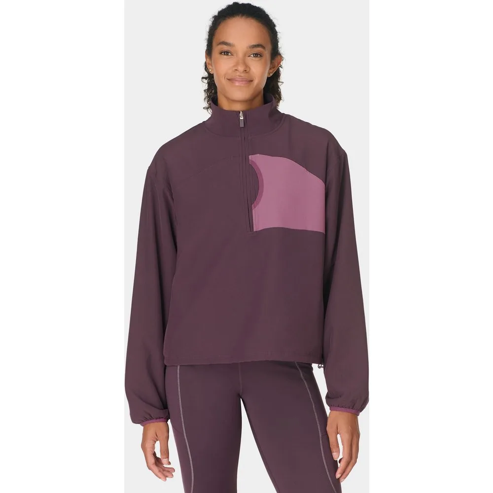 Chaquetas Mujer Warm Up Performance Fleece Lined Half Zip Sweatty Betty - Sweaty Betty - FashionsVida