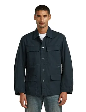 Camicia Overshirt D28787-e37 Reversible Slim Fit Salute S - G-Star - FashionsVida