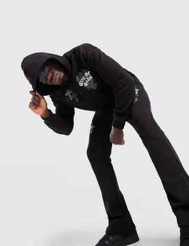 Empire Hoodie - Herren, Schwarz - male - Size: M - Lorenzo - FashionsVida