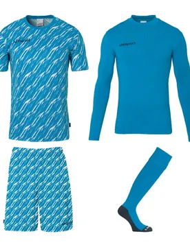 Torwartset Progressive - Bleu - male - Size: 2XL