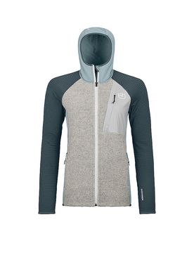 Veste polaire à capuche Classic Knits pétrole M