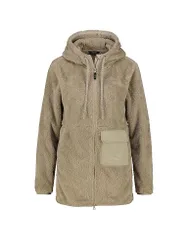 Manteau polaire à capuche Nunavut gris clair 42
