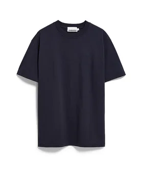 T-Shirt Relaxed Fit MAARKOS dunkelblau L herren - Armedangels - FashionsVida