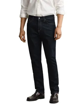 Jean 1000020 Slim Fit Dark Blue 44 - Gant - FashionsVida