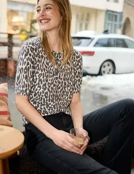 Street One Leo Pullover female Beige