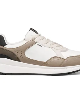 Sneaker Branthon B White / Sand EU 40 - Geox - FashionsVida