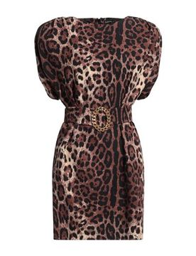 Minivestido Mujer Camel M Mujer